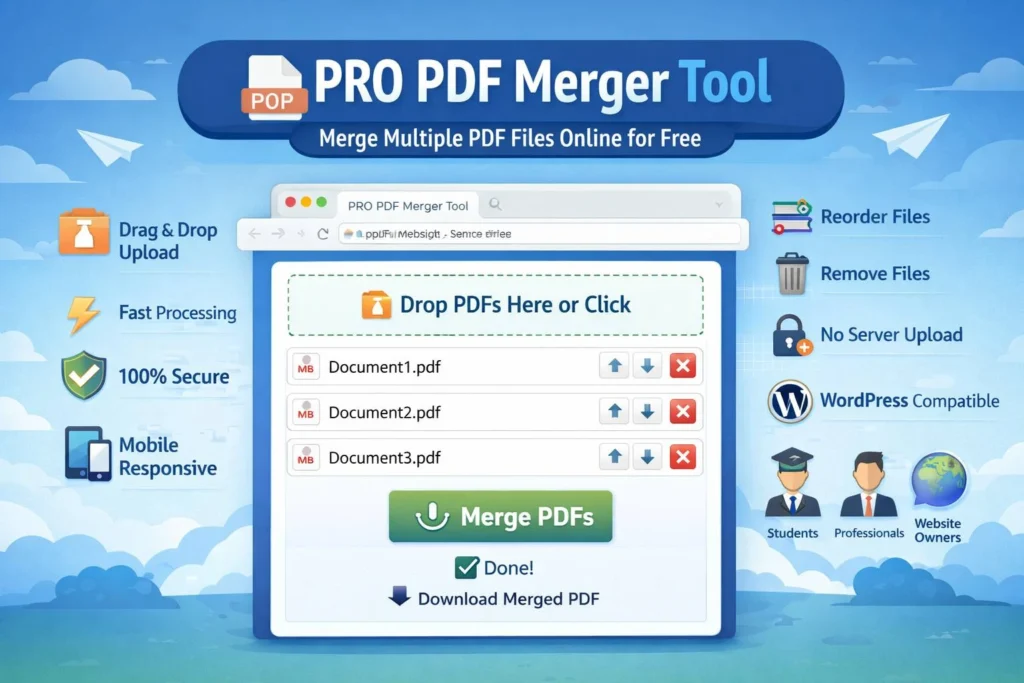 PRO PDF Merger Tool